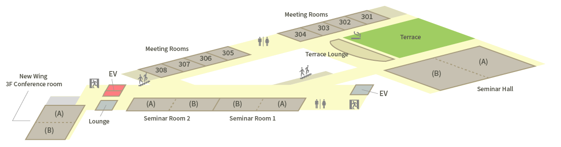 3F Seminar Floor map